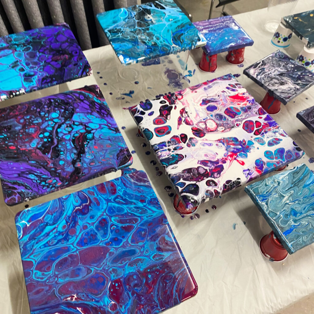 Paint Pouring